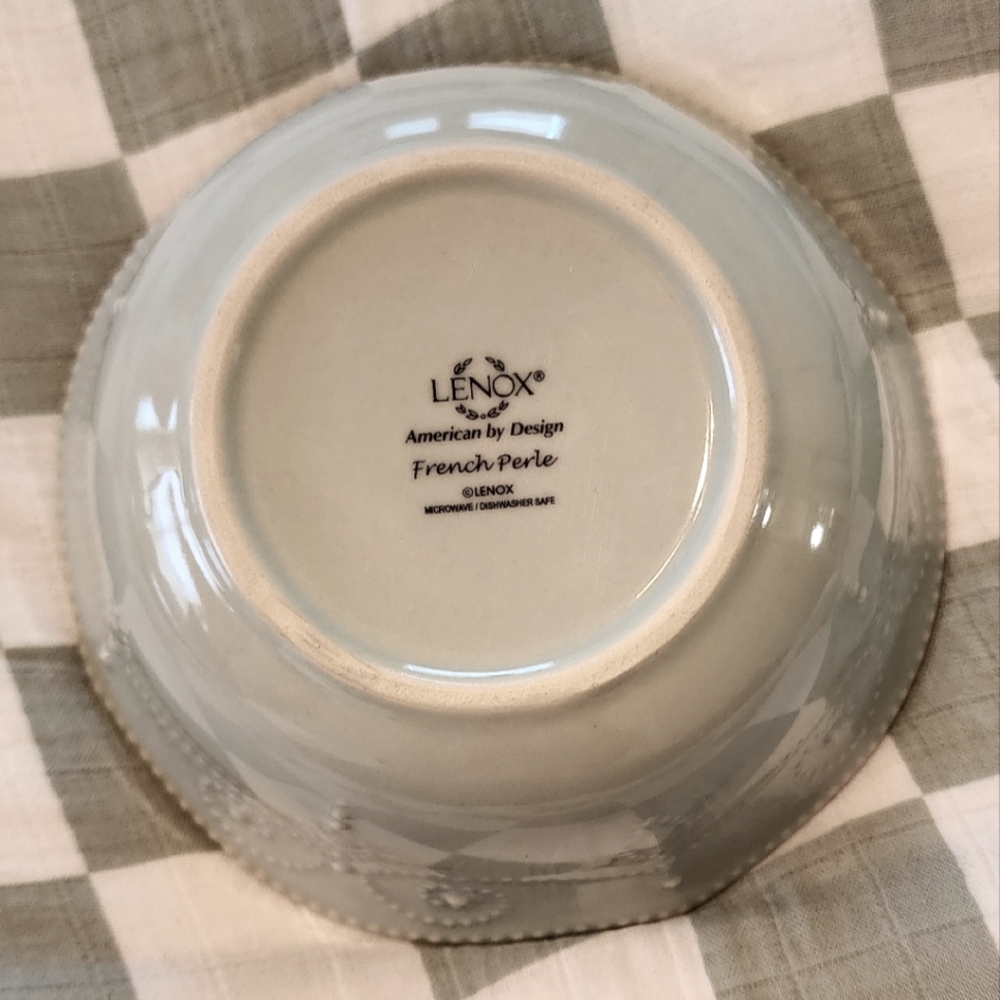 Lenox French Perle Blue Bowl - Picture 5 of 9